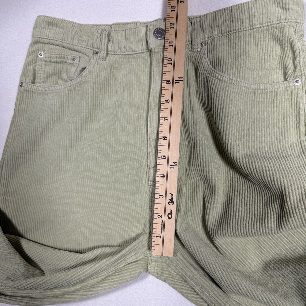 BDG High & Wide Green Corduroy Pants size 29 urban outfitters - Picture 9 of 9
